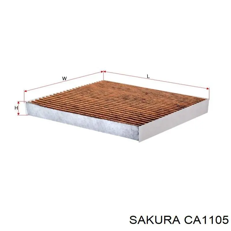 Filtro de habitáculo 87139YZZ17 Toyota