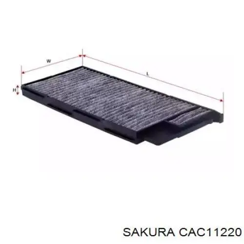 Filtro de habitáculo SAKURA CAC11220