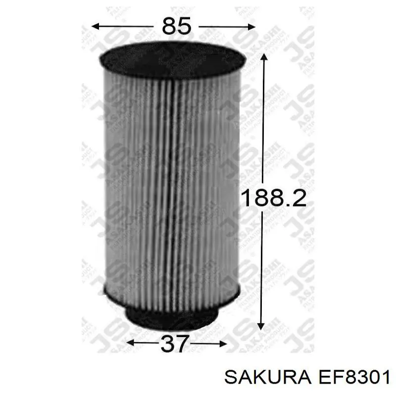 EF8301 Sakura filtro combustible