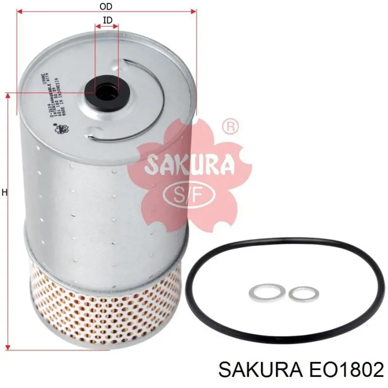 Filtro de aceite Sakura EO1802 precio, desde 5,66 EUR