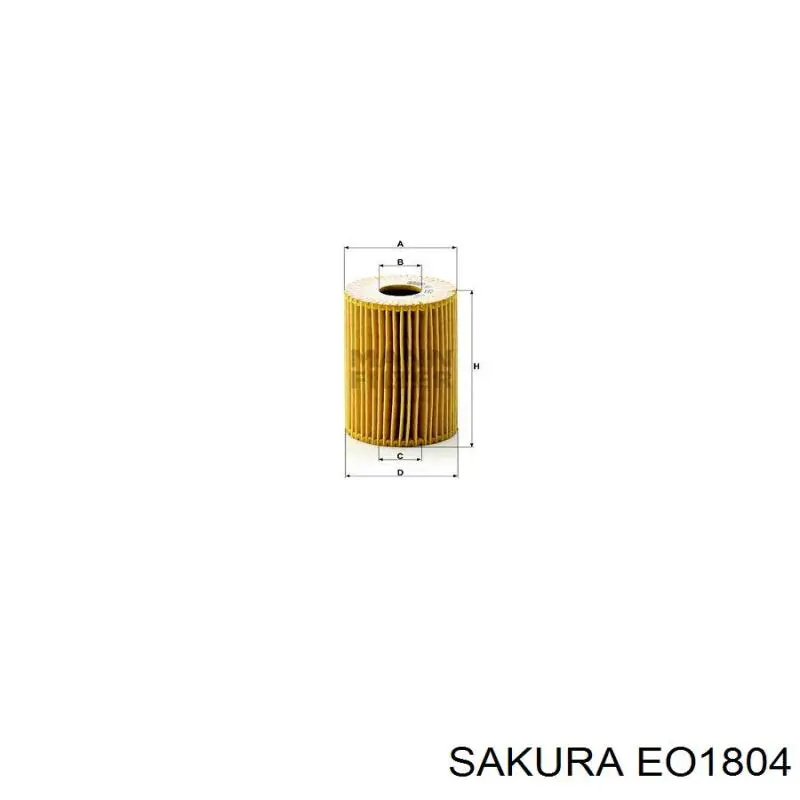 EO1804 Sakura Filtro aceite