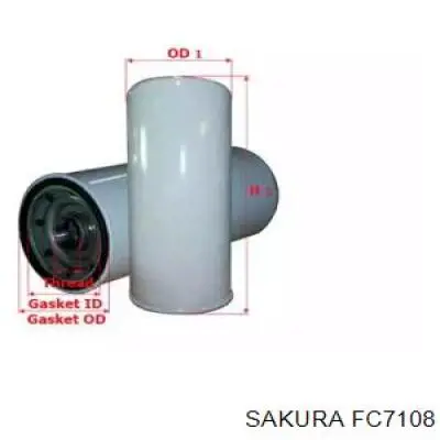 FC7108 Sakura filtro combustible