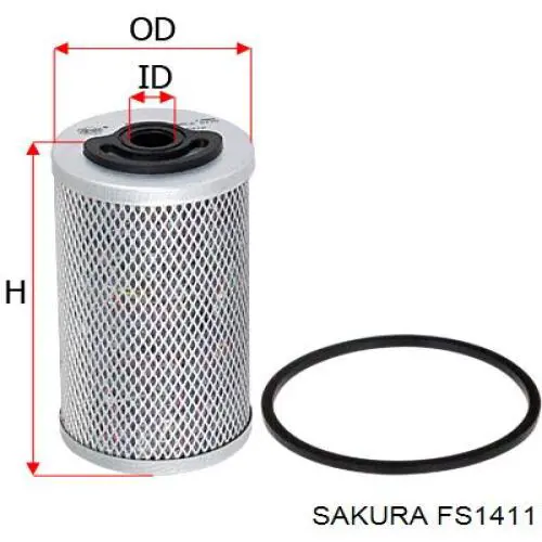 Comprar EP305 Purflux Filtro diesel