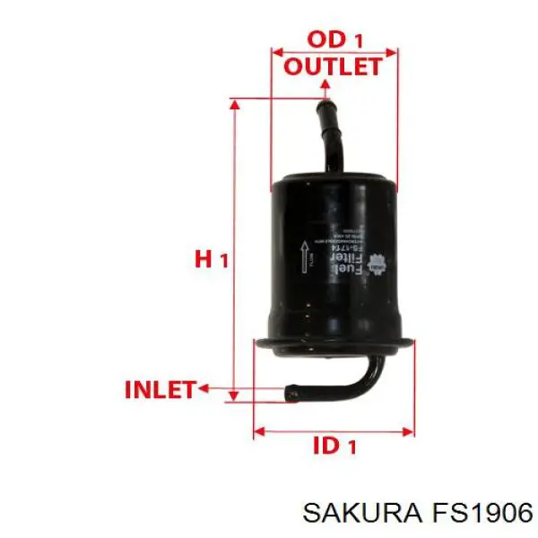 Filtro combustible Ford Ka RBT