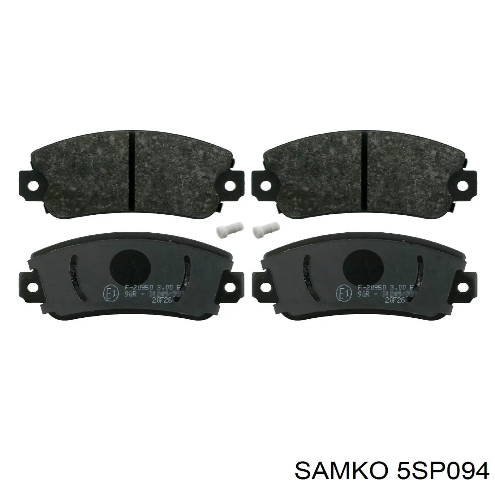 Pastillas de freno delanteras Fiat Tipo 160