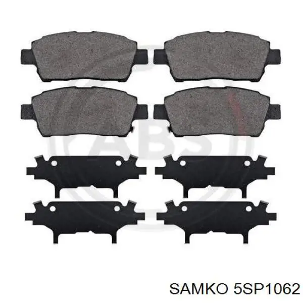 Pastillas de freno delanteras Toyota Prius NHW20