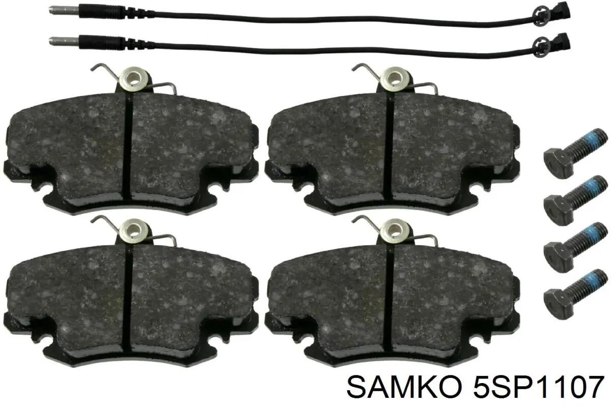 5SP1107 Samko pastillas de freno delanteras