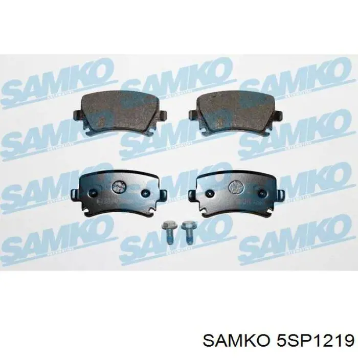 Comprar 5SP1219 Samko Pastillas de freno traseras