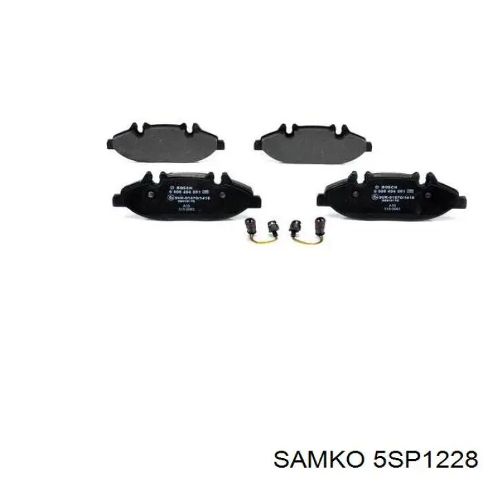 Comprar 5SP1228 Samko Pastillas delanteras de freno