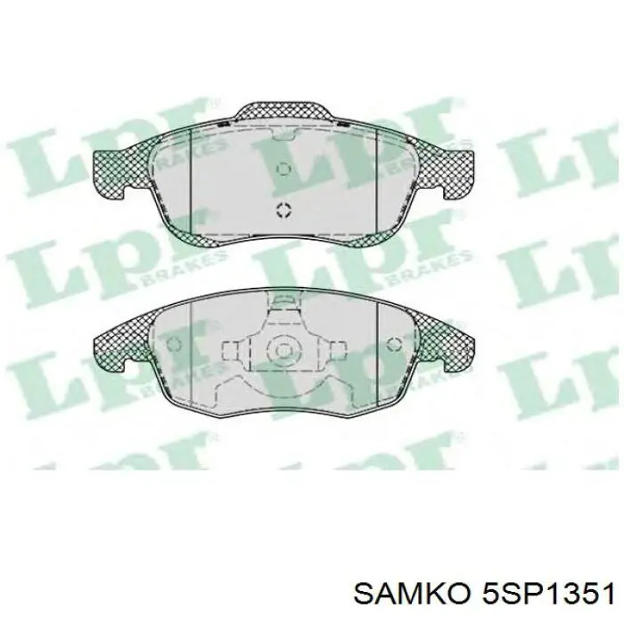 Pastillas de freno delanteras Citroen C4 UA