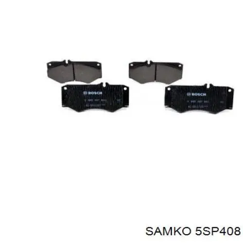 5SP408 Samko pastillas de freno delanteras