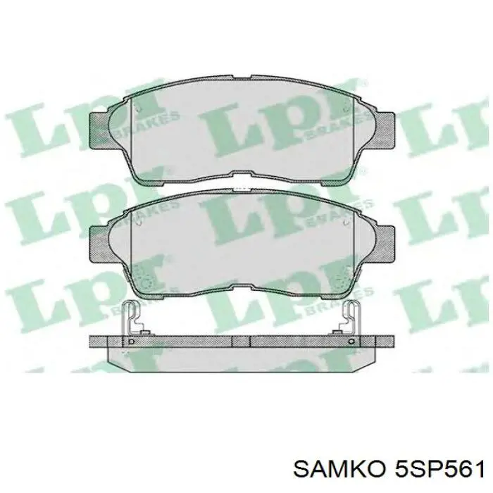 5SP561 Samko pastillas de freno delanteras