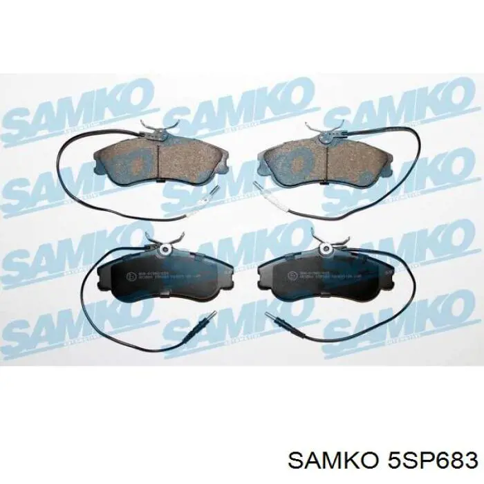 Comprar 5SP683 Samko Pastillas delanteras de freno