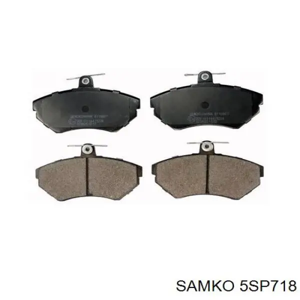 Pastillas de freno delanteras Seat Ibiza 2 6K1