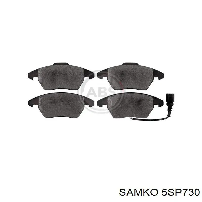 Pastillas de freno delanteras Seat Ibiza 5 KJ1, KJG