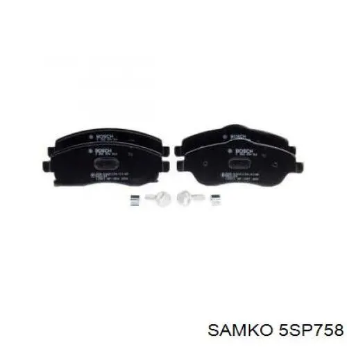 Pastillas de freno delanteras Opel Corsa F08, F68