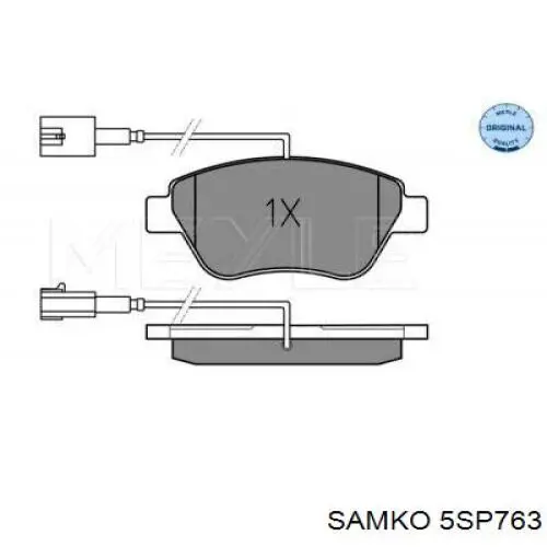 Comprar 5SP763 Samko Pastillas delanteras de freno