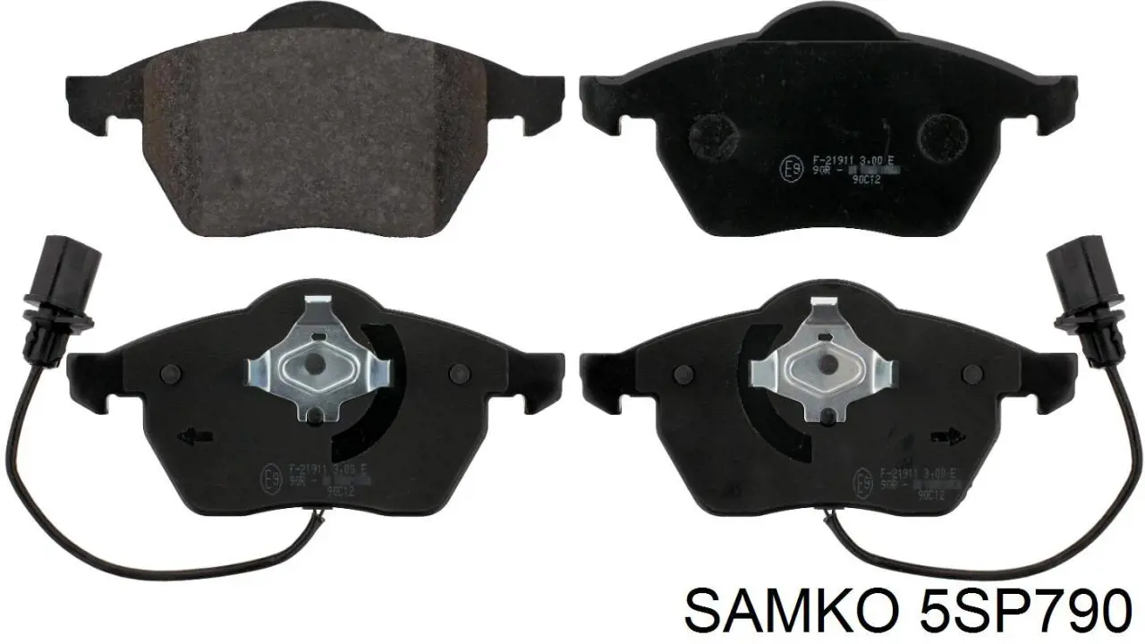 Pastillas de freno delanteras Audi A6 4F2