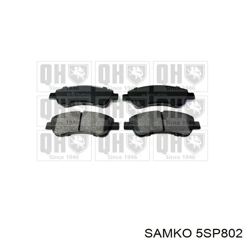Comprar 5SP802 Samko Pastillas delanteras de freno