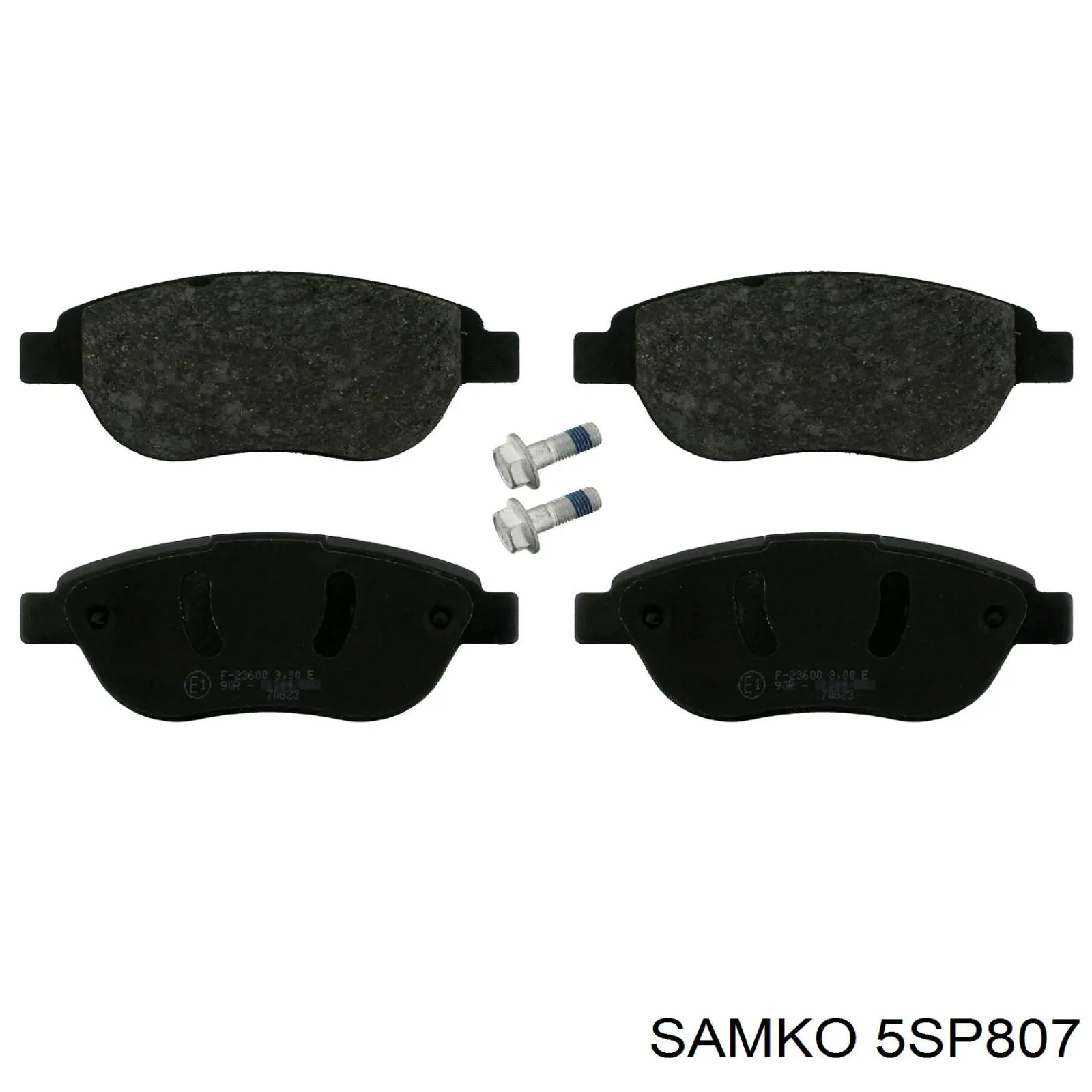 Pastillas de freno delanteras Citroen C3 1 FC