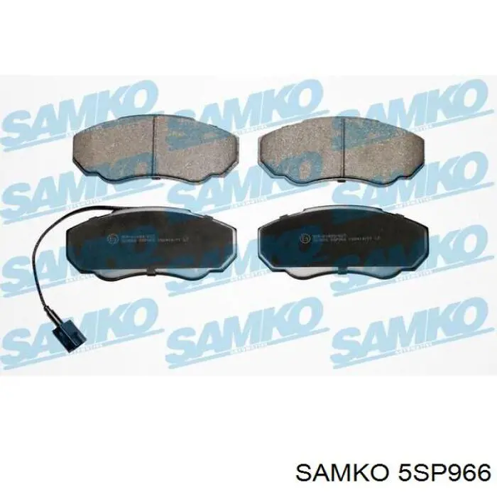 Pastillas freno delanteras Samko 5SP966 precio, desde 31,88 EUR
