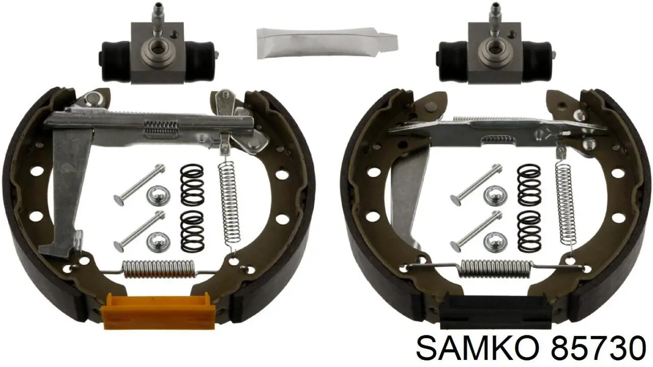 85730 Samko zapatas de frenos de tambor traseras