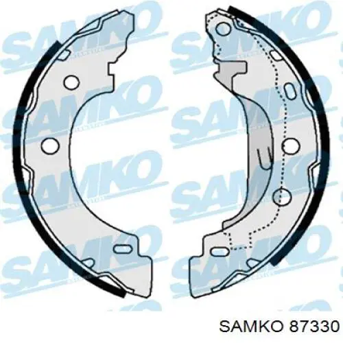 Comprar 87330 Samko Zapatas de freno