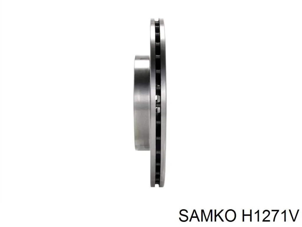 Disco de freno delantero Samko H1271V