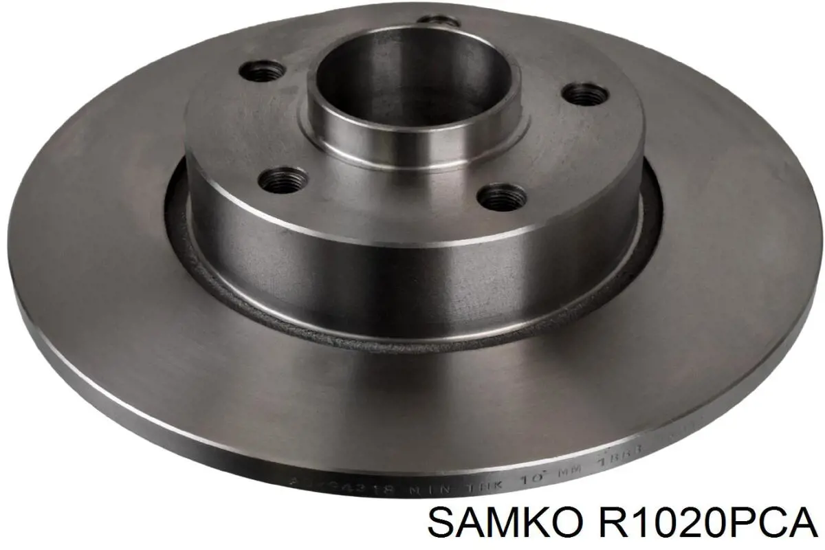 R1020PCA Samko disco de freno trasero