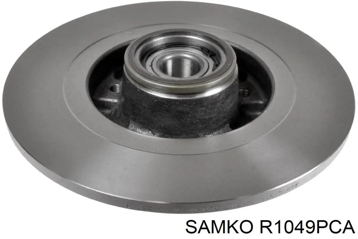 R1049PCA Samko disco de freno trasero