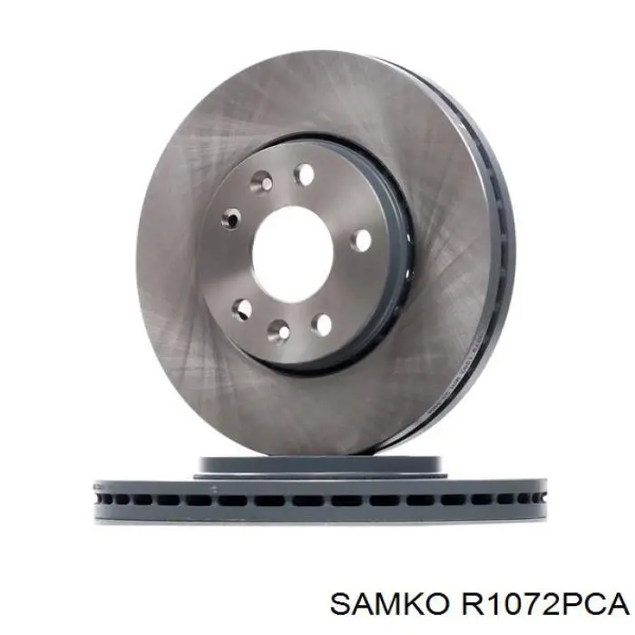 R1072PCA Samko disco de freno trasero