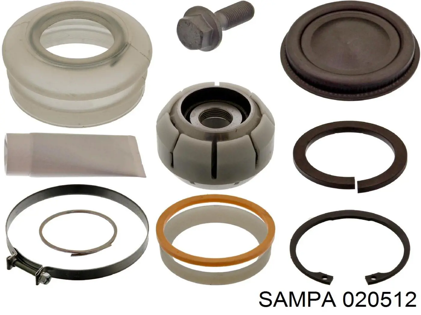 Comprar 020512 Sampa Otomotiv‏ Kit de reparación de barra reactiva