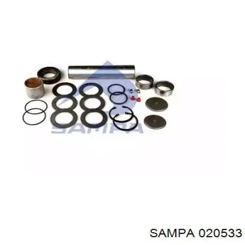 Comprar 020533 Sampa Otomotiv‏ Juego de reparación de pivote de muñón de dirección
