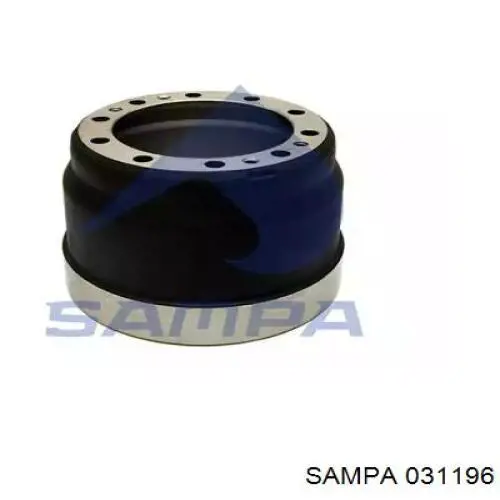 Tambor de freno trasero 3171747 Volvo