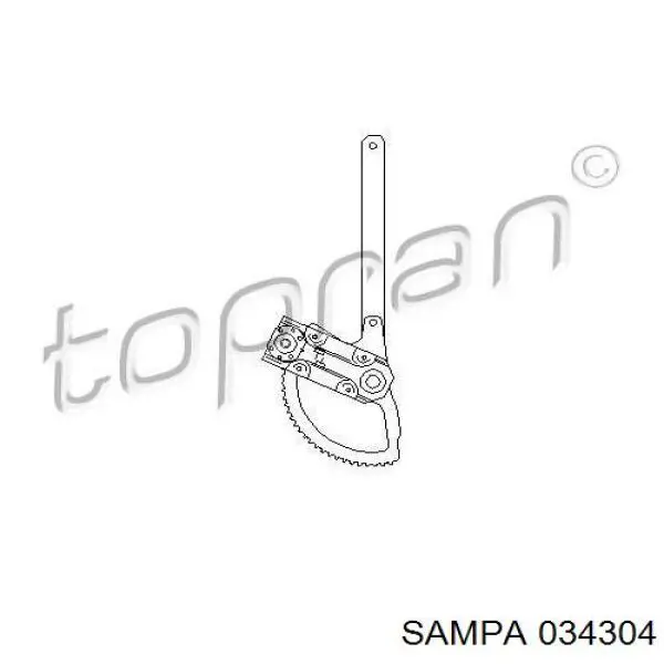 034304 Sampa Otomotiv‏ tapa de la carcasa del filtro de el combustible