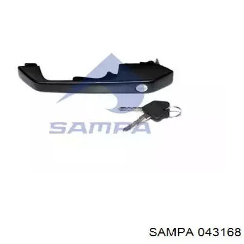 043168 Sampa Otomotiv‏ tirador de puerta exterior delantero izquierda