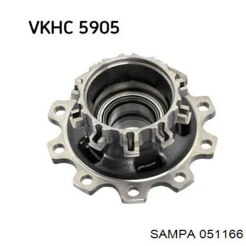 Comprar 051166 Sampa Otomotiv‏ Cubo de rueda, Eje trasero