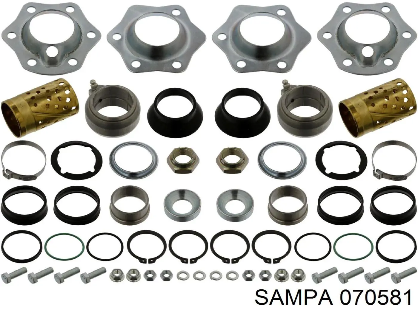 Kit de reparación eje de freno (trinquete) Sampa Otomotiv‏ 070581 precio, desde 43,14 EUR