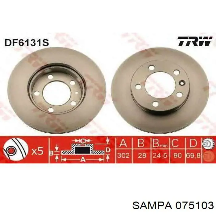 1303107414 SAF Tornillos para llantas