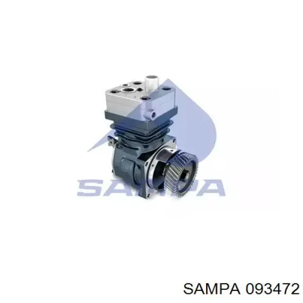 093472 Sampa Otomotiv‏ turbocompresor, sobrealimentación