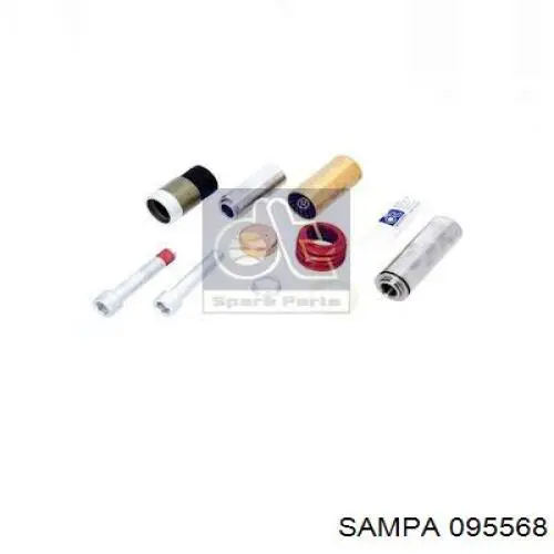 Comprar 095568 Sampa Otomotiv‏ Juego de reparación, pinza de freno trasero