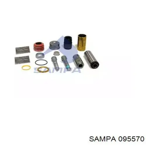Kit de reparación de pinzas de freno 0980106310 BPW