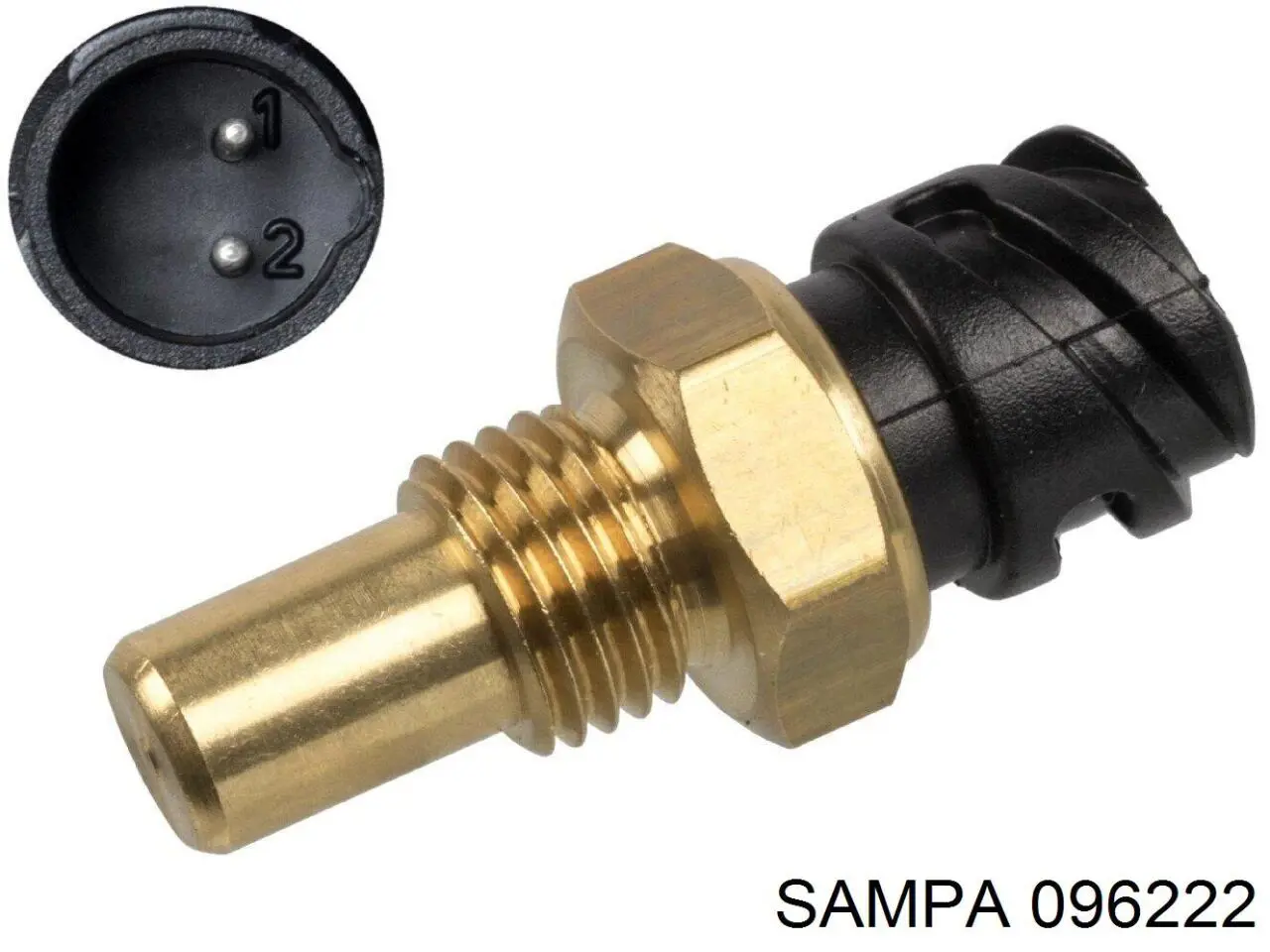 096.222 Sampa Otomotiv‏ sensor de temperatura del refrigerante