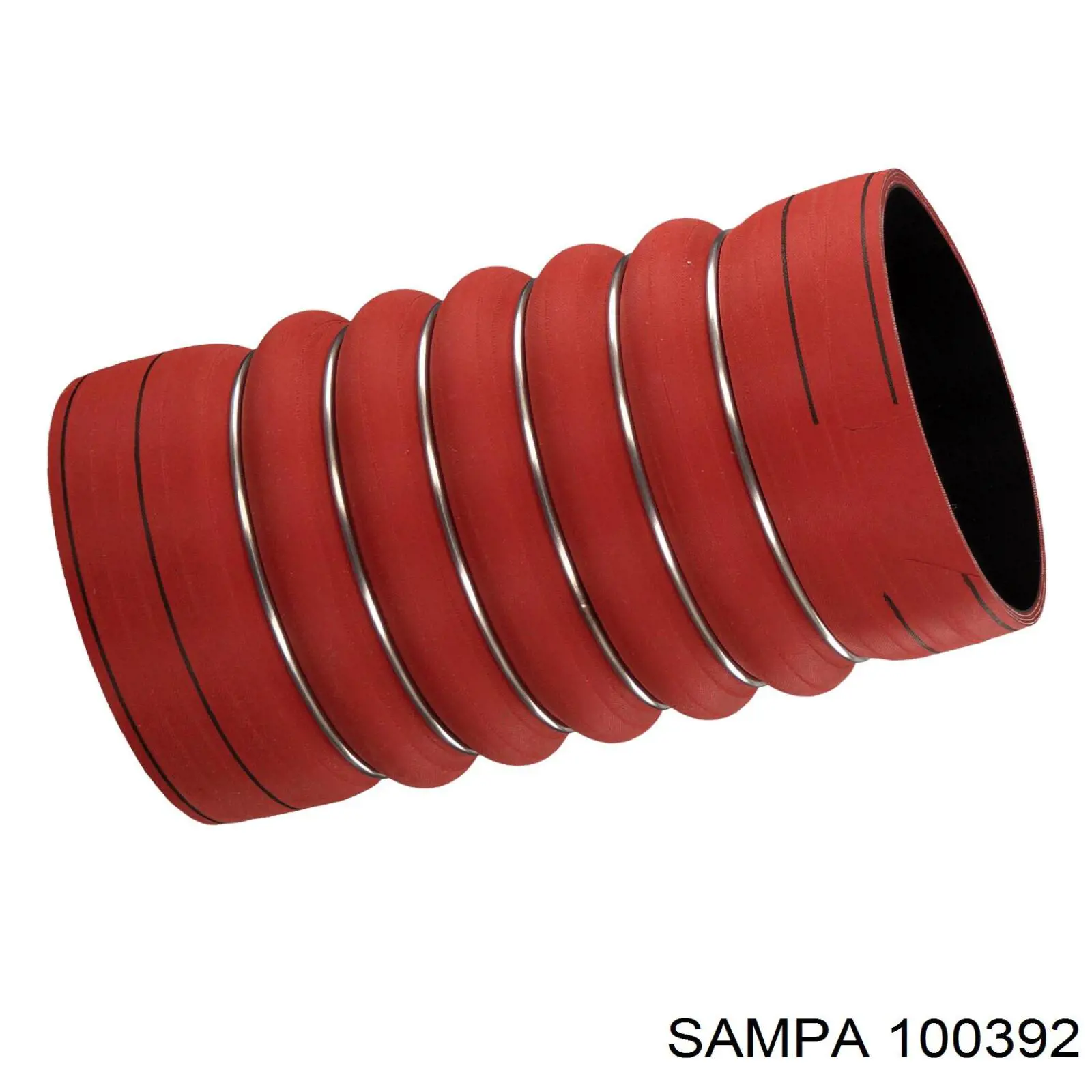 100392 Sampa Otomotiv‏ tubo intercooler