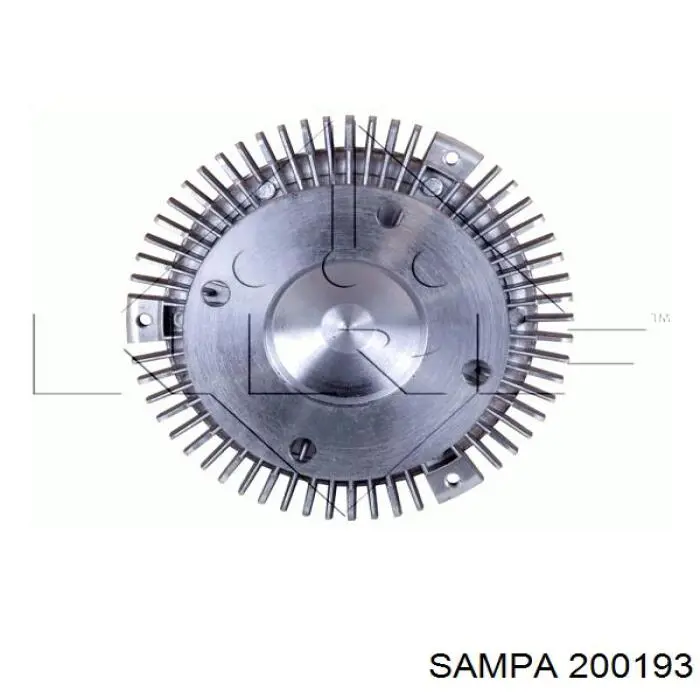 200193 Sampa Otomotiv‏ embrague, ventilador del radiador