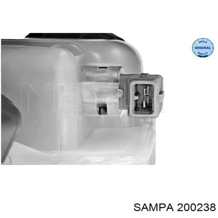 200238 Sampa Otomotiv‏ botella de refrigeración