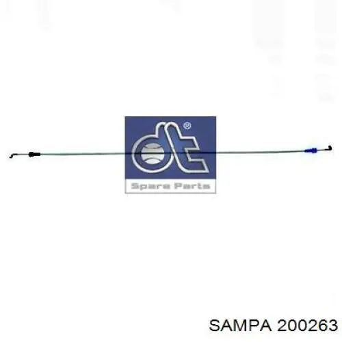 200.263 Sampa Otomotiv‏ cable de accionamiento, desbloqueo de puerta delantera izquierda
