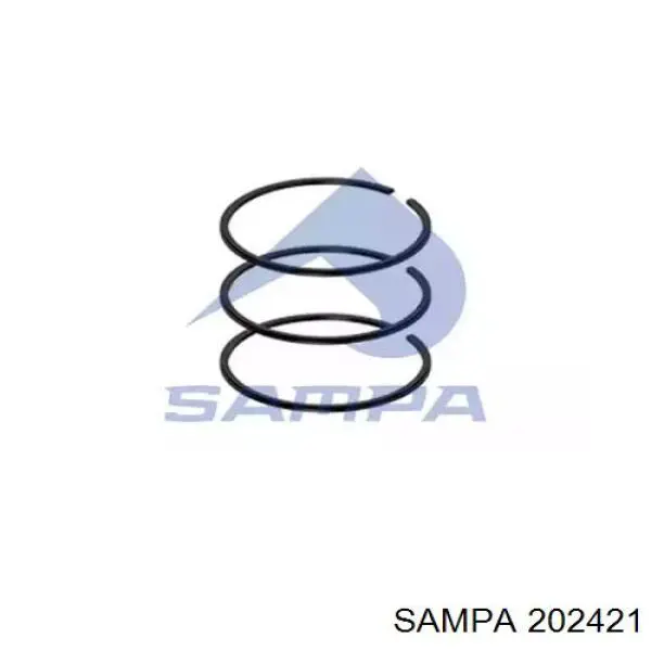 202421 Sampa Otomotiv‏ juego segmentos émbolo, compresor, para 1 cilindro, std
