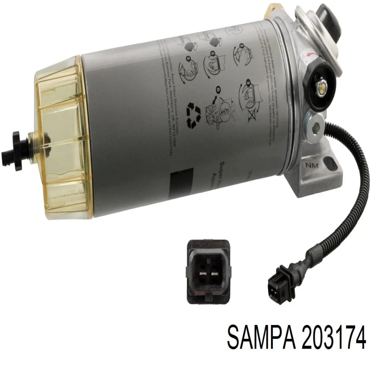 203174 Sampa Otomotiv‏ filtro combustible