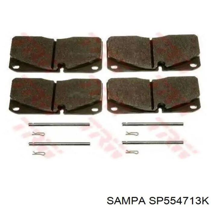 Bolsa neumática del eje SP554713K Sampa Otomotiv‏